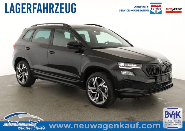 Skoda Karoq - Sportline 4x4 Karoq 2.0 TSI DSG 4x4 Sportline, Pano, AHK, Navi, Matrix, Side, Winter, 5 J.-Garantie