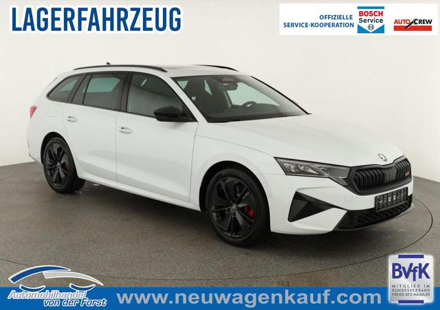 Skoda Octavia Combi - 2.0 TSI 195 kW RS Octavia Combi RS 2.0 TSI DSG, Pano, AHK, Navi, Matrix, Side, Winter, 5 J.-Garantie