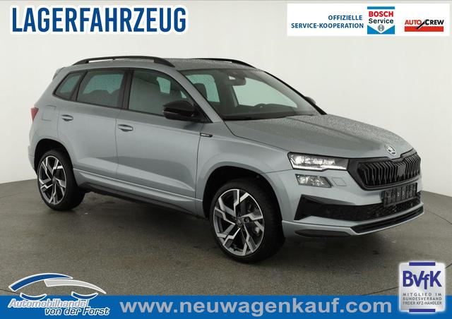 Skoda Karoq - Sportline Karoq 1.5 TSI DSG Sportline, AHK, Navi, Matrix, Side, el. Klappe, Winter, 5 J.-Garantie
