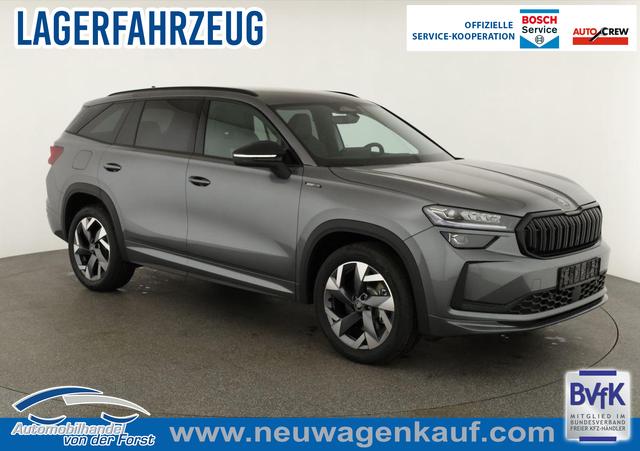 Skoda Kodiaq - 2.0 TDI 142 kW 4x4 Sportline Kodiaq 2.0 TDI DSG 4x4 Sportline, AHK, Navi, Matrix, el. Klappe, Side, Winter, 19-Zoll