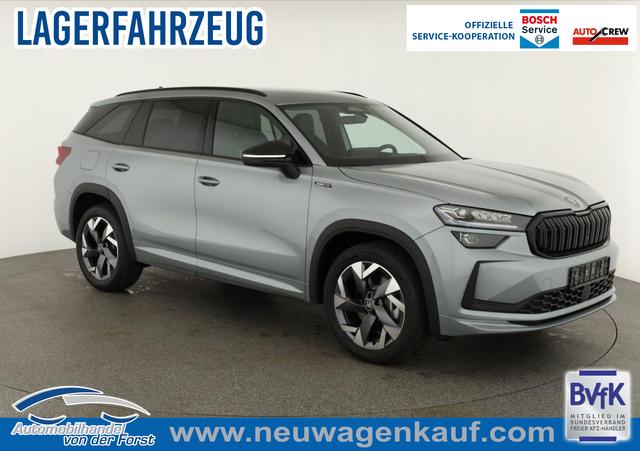Skoda Kodiaq - 2.0 TDI 142 kW 4x4 Sportline Kodiaq 2.0 TDI DSG 4x4 Sportline, AHK, Navi, Matrix, el. Klappe, Side, Winter, 19-Zoll