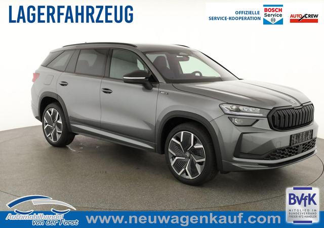 Skoda Kodiaq - 2.0 TSI 150 kW 4x4 Sportline Kodiaq 2.0 TSI DSG 4x4 Sportline, AHK, Navi, FS-beheizbar, Matrix, el. Klappe, 20-Zoll, 5 J.-Garantie