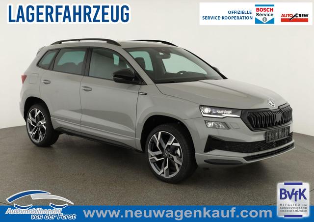 Skoda Karoq - Sportline Karoq 1.5 TSI DSG Sportline, Pano, AHK, Navi, Matrix, Side, Winter, 5 J.-Garantie