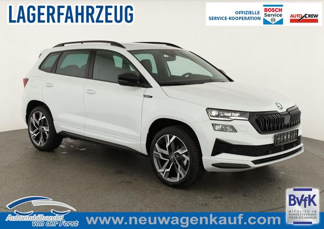 Skoda Karoq - Sportline 4x4 Karoq 2.0 TSI DSG 4x4 Sportline, Pano, AHK, Navi, Matrix, Side, Winter, 5 J.-Garantie