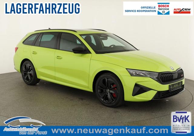 Skoda Octavia Combi - 2.0 TSI 195 kW RS Octavia Combi RS 2.0 TSI DSG, Pano, Standheizung, AHK, Navi, Matrix, Sound, Side, Winter, 5 J.-Garantie
