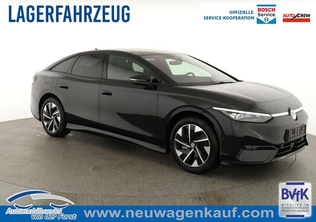 Volkswagen ID.7 Limousine - Pro 210 kW ID.7 Pro Black, AHK, HuD, IQ.Light, IQ.Drive, AreaView, Side, Winter, 19-Zoll