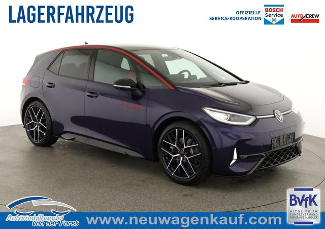 Volkswagen ID.3 - GTX Performance 240 kW Fire+Ice ID.3 GTX Performance Fire+Ice 240 kW, HuD, IQ.Drive, IQ.Light, H&K, W&Atilde;&curren;rmepumpe, 20-Zoll, 3 J.-Garantie