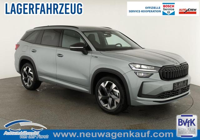 Skoda Kodiaq - 2.0 TDI 142 kW 4x4 Sportline Kodiaq 2.0 TDI DSG 4x4 Sportline, AHK, Navi, Matrix, el. Klappe, Side, Winter, 19-Zoll