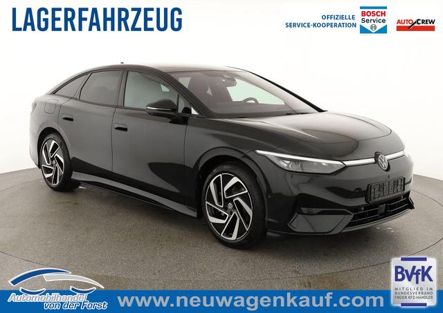 Volkswagen ID.7 Limousine - Pro 210 kW ID.7 Pro Black, AHK, HuD, IQ.Light, IQ.Drive, AreaView, Side, Winter, 20-Zoll