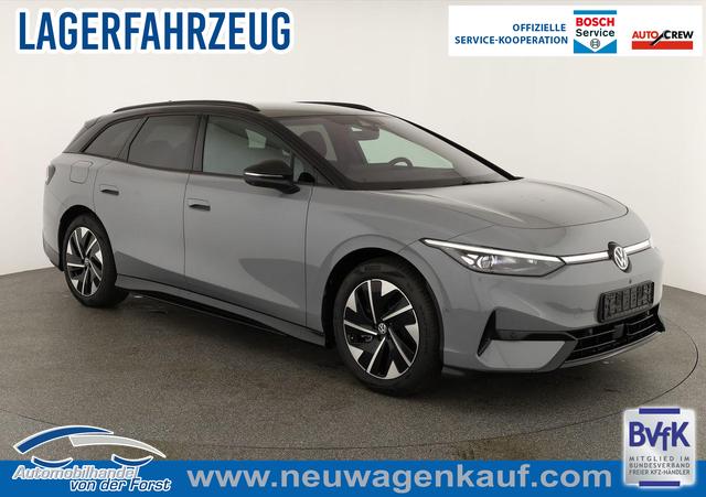 Volkswagen ID.7 - ID.7 Tourer Pro Black, AHK, HuD, IQ.Light, IQ.Drive, AreaView, Side, Winter, 19-Zoll