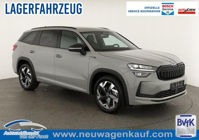 Skoda Kodiaq - 2.0 TDI 142 kW 4x4 Sportline Kodiaq 2.0 TDI DSG 4x4 Sportline, AHK, Navi, Matrix, el. Klappe, Side, Winter, 19-Zoll, 4-J Garantie