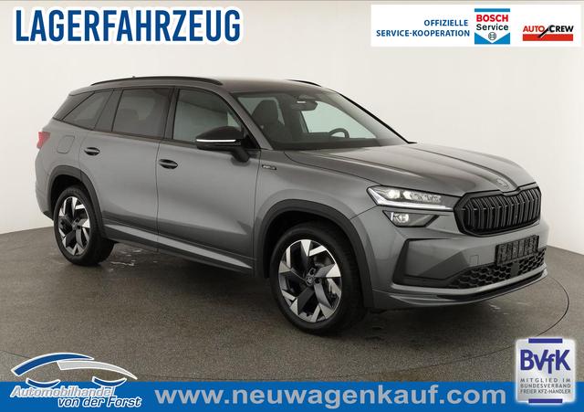 Skoda Kodiaq - 2.0 TDI 142 kW 4x4 Sportline Kodiaq 2.0 TDI DSG 4x4 Sportline, AHK, Navi, Matrix, el. Klappe, Side, Winter, 19-Zoll, 4-J Garantie