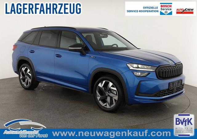 Skoda Kodiaq - 2.0 TDI 142 kW 4x4 Sportline Kodiaq 2.0 TDI DSG 4x4 Sportline, AHK, Navi, Matrix, el. Klappe, Side, Winter, 19-Zoll, 4-J Garantie