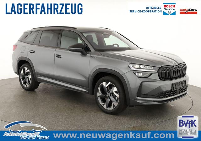 Skoda Kodiaq - 1.5 TSI mHEV 110 kW Sportline 1.5 TSI DSG Sportline, AHK, Navi, Matrix, el. Klappe, Side, Winter, 19-Zoll