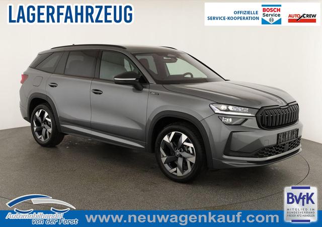 Skoda Kodiaq - 2.0 TDI 110 kW Sportline 2.0 TDI DSG Sportline, 7-Sitzer, AHK, Navi, Matrix, Kamera, Side, el. Klappe, 19-Zoll