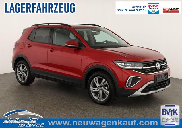Volkswagen T-Cross - 1.0 TSI 85 kW Life 1.0 TSI DSG Life, AHK, IQ.Light, Kamera, ACC, Side, 17-Zoll