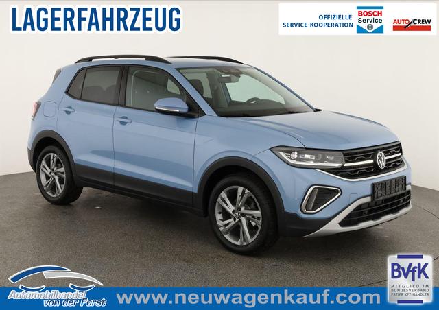 Volkswagen T-Cross - 1.0 TSI 85 kW Life 1.0 TSI DSG Life, AHK, IQ.Light, Kamera, ACC, Side, Winter, 17-Zoll