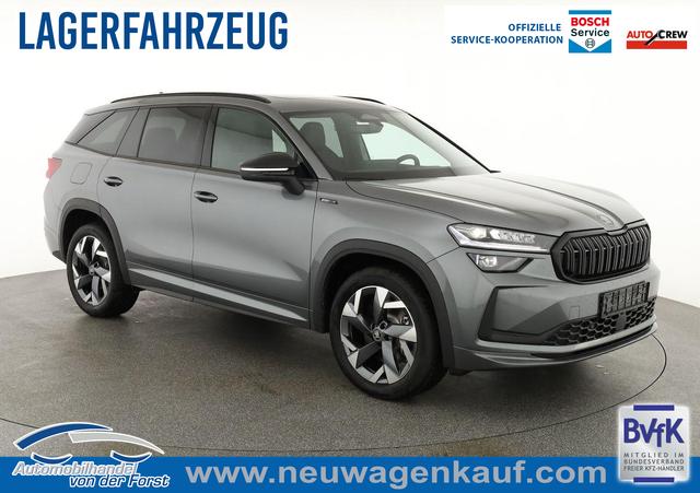 Skoda Kodiaq - 2.0 TDI 142 kW 4x4 Sportline 2.0 TDI DSG 4x4 Sportline, Pano, AHK, Navi, Matrix, Side, Kamera, Winter, 19-Zoll, 4 J.-Garantie