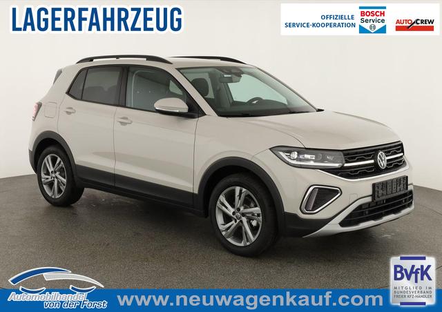Volkswagen T-Cross - 1.0 TSI 85 kW Life 1.0 TSI DSG Life, AHK, IQ.Light, Kamera, ACC, Side, 17-Zoll