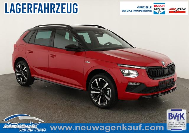 Skoda Kamiq - Monte Carlo 1.5 TSI DSG Monte Carlo, Pano, AHK, Matrix, Navi, Side, 18-Zoll, 5 J.-Garantie