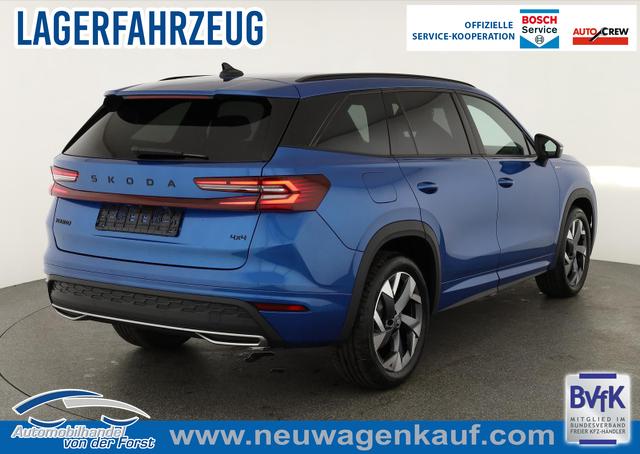 Skoda Kodiaq - 2.0 TDI 142 kW 4x4 Sportline 2.0 TDI DSG 4x4 Sportline, AHK, Navi, Matrix, el. Klappe, Side, 19-Zoll, 4-J Garantie
