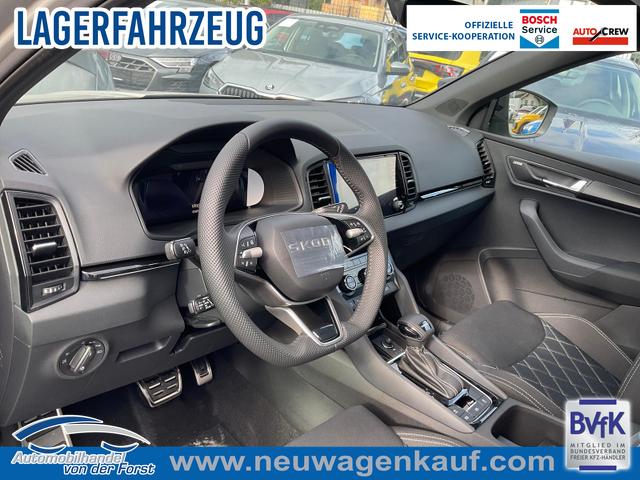 Skoda Karoq - Sportline 1.5 TSI DSG Sportline, AHK, Navi, CANTON, Matrix, AreaView, Side, Kamera, el. Klappe, FS-beheizbar, 5 J.-Garantie