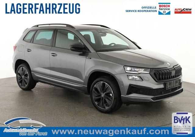 Skoda Karoq - Sportline 1.5 TSI DSG Sportline, Navi, CANTON, Matrix, AreaView, Side, el. Klappe, FS-beheizbar, 5 J.-Garantie
