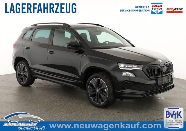 Skoda Karoq - Sportline 1.5 TSI DSG Sportline, AHK, Navi, CANTON, Matrix, AreaView, Side, Kamera, el. Klappe, FS-beheizbar, 5 J.-Garantie