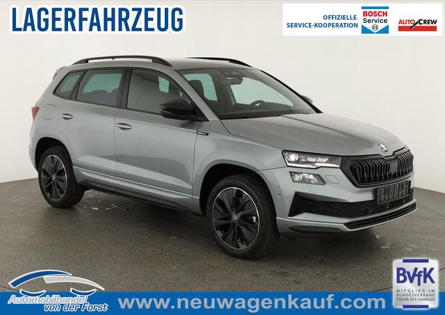 Skoda Karoq - Sportline 1.5 TSI DSG Sportline, AHK, Navi, CANTON, Matrix, AreaView, Side, Kamera, el. Klappe, FS-beheizbar, 5 J.-Garantie