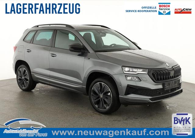 Skoda Karoq - Sportline 1.5 TSI DSG Sportline, AHK, Navi, CANTON, Matrix, AreaView, Side, Kamera, el. Klappe, FS-beheizbar, 5 J.-Garantie