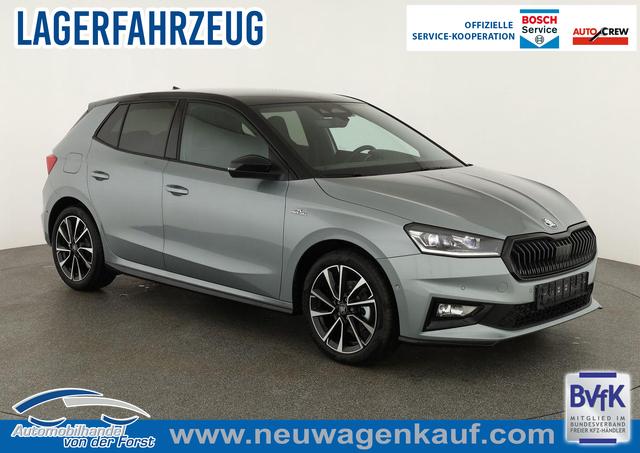 Skoda Fabia - Monte Carlo 1.5 TSI DSG Monte Carlo, Ladeboden, LED, Kamera, App-Connect, 17-Zoll