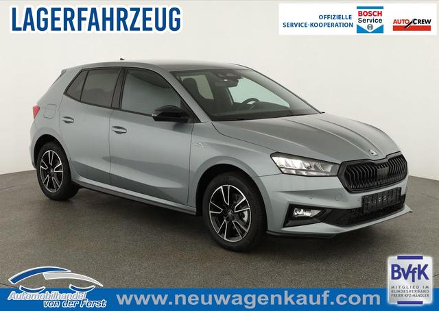 Skoda Fabia - Monte Carlo 1.0 TSI DSG Monte Carlo, LED, Kamera, Tempomat, 16-Zoll, sofort