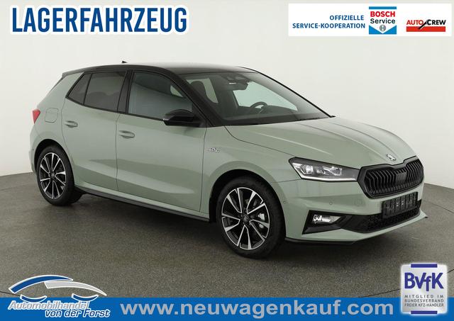 Skoda Fabia - Monte Carlo 1.5 TSI DSG Monte Carlo, Ladeboden, LED, Kamera, App-Connect, 17-Zoll