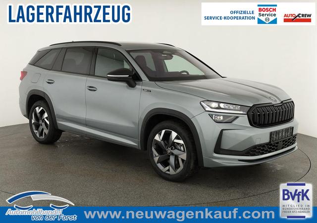 Skoda Kodiaq - 2.0 TSI 150 kW 4x4 Sportline 2.0 TSI DSG 4x4 Sportline, AHK, Navi, Matrix, Canton, Side, FS-beheizbar, el. Klappe, Kamera, 19-Zoll, 5 J.-Garantie