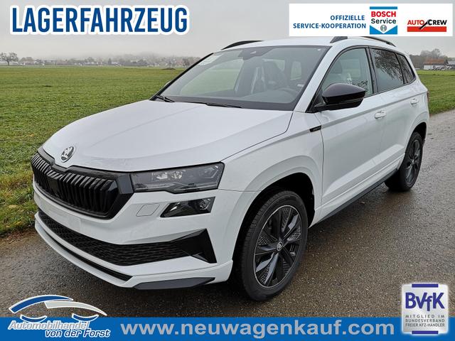 Skoda Karoq - Sportline Karoq 1.5TSI DSG Sportline AHK Matrix ACC Navi Sound Totwinkel