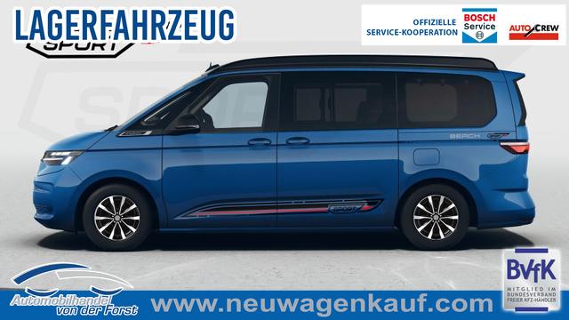 Volkswagen T7 California - California Beach T7 2.0TDI DSG California Beach Sport Edition 8 Fach GV5 Lite+