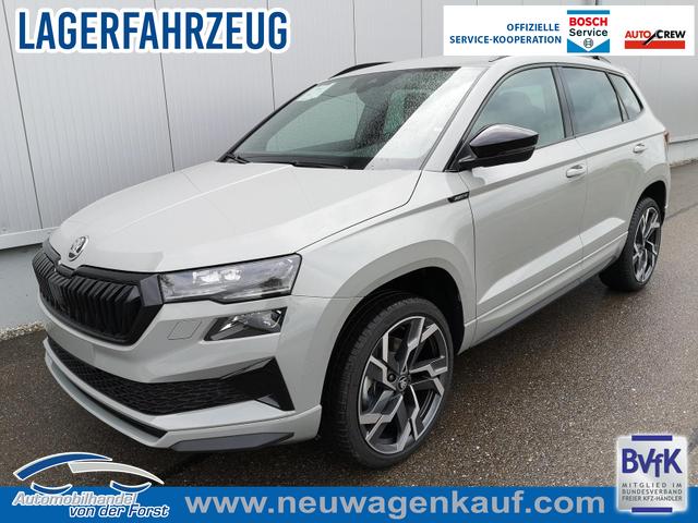 Skoda Karoq - Sportline 2.0TDI Sportline DSG 4x4 AHK Matrix Leder 19 Zoll