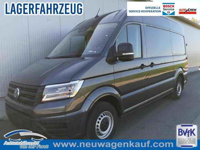 Volkswagen Crafter Kastenwagen - Kasten 35 mittellang Hochdach FWD Crafter 2.0 TDI 35 L3H3 Hochdach LED 2 Schiebet&uuml;ren AHK Kamera 270 Grad App PDC GRA