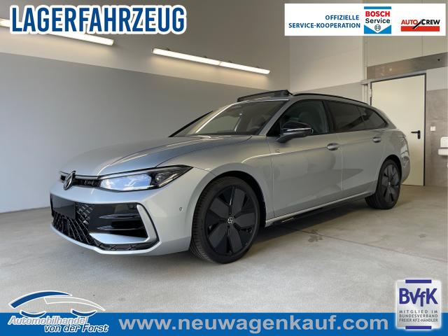 Volkswagen Passat Variant - R-Line 265PS 4M Stdhz+Leder+AHK+DCC+Pano+Harman+Alu19+IQ.Drive+Black+HUD