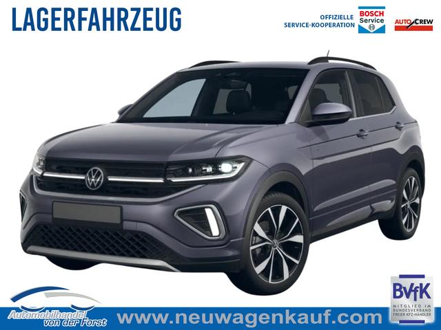 Volkswagen T-Cross - R-Line 115PS DSG AHK+IQ.Light+Keyless+Alu18+Kamera+Climatronic+Sitzheizung