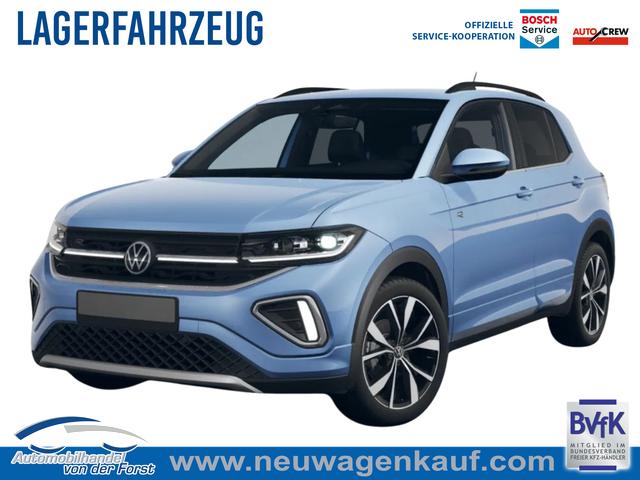 Volkswagen T-Cross - R-Line 115PS DSG AHK+IQ.Light+Keyless+Alu18+Kamera+Climatronic+Sitzheizung