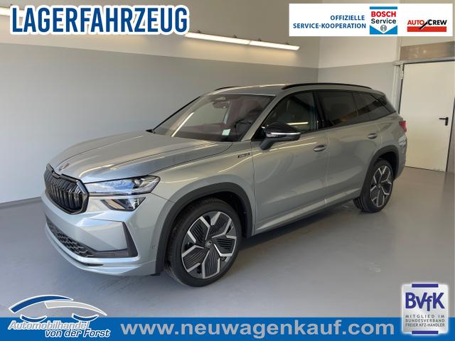 Skoda Kodiaq - Sportline 193PS TDI 4x4 7Sitze+AHK+HUD+Pano+360&deg;+GV5+Navi+CANTON+Alu20
