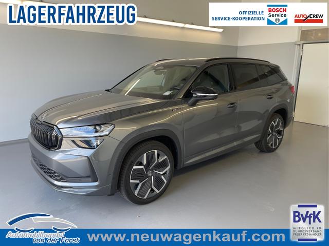 Skoda Kodiaq - Sportline 193PS TDI 4x4 7Sitze+AHK+HUD+Pano+360&deg;+GV5+Navi+CANTON+Alu20