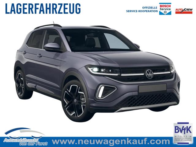 Volkswagen T-Cross - R-Line 115PS DSG AHK+IQ.Light+Kessy+Kamera+Parklenkassistent+Sitzheizung