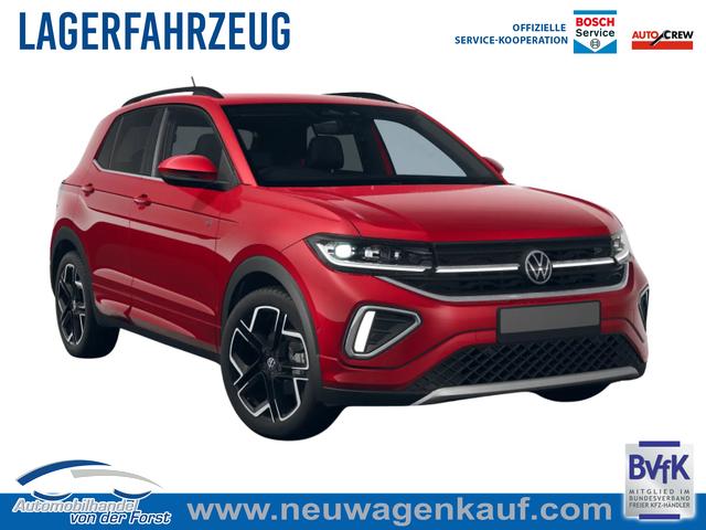 Volkswagen T-Cross - R-Line 115PS DSG AHK+IQ.Light+Kessy+Kamera+Parklenkassistent+Sitzheizung