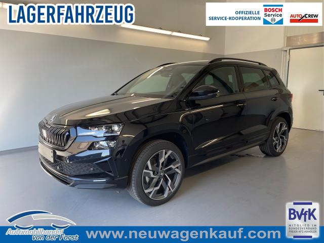 Skoda Karoq - Sportline TSI 4x4 360&deg;+19 Zoll+Navi+AHK+360&deg;+ACC+Frontscheibe beheizbar+Travel Assist