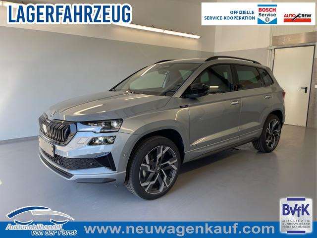 Skoda Karoq - Sportline TSI 4x4 360&deg;+19 Zoll+Navi+AHK+360&deg;+ACC+Frontscheibe beheizbar+Travel Assist