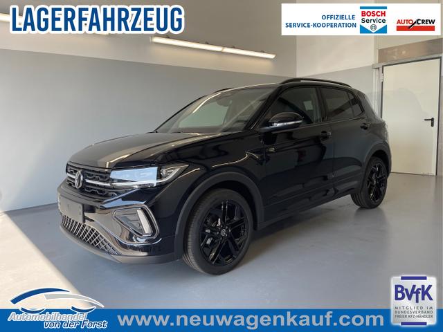 Volkswagen T-Cross - R-Line 150PS DSG GV5+Navi+IQ.Light+AHK+Black+Cam+Keyless+Side+Climatronic