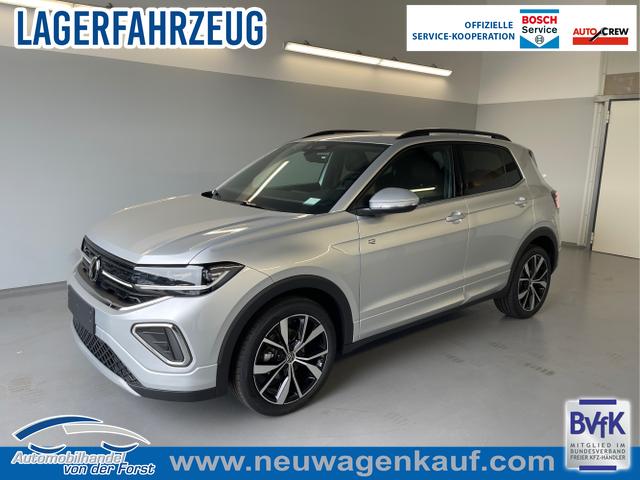 Volkswagen T-Cross - R-Line 115PS DSG AHK+IQ.Light+Keyless+Alu18+Kamera+Climatronic+Sitzheizung