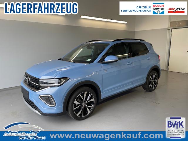 Volkswagen T-Cross - R-Line 115PS DSG AHK+IQ.Light+Keyless+Alu18+Kamera+Climatronic+Sitzheizung